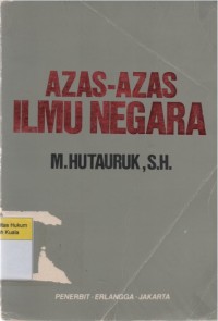 Azas-Azas Ilmu Negara