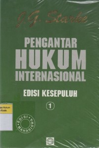 Image of Pengantar Hukum Internasional Edisi Kesepuluh = Introduction to International Law 1