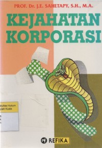 Kejahatan Korporasi