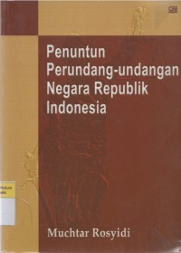 Penuntun Perundang-undangan Negara Republik Indonesia