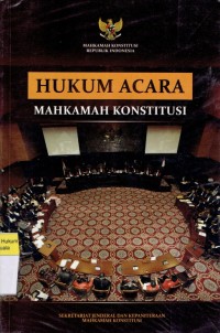 Hukum Acara Mahkamah Konstitusi