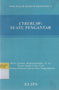 Image of Cyberlaw: Suatu Pengantar