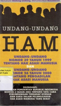 Image of Undang-Undang HAM