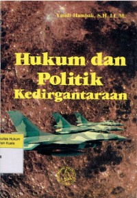 Hukum dan Politik Kedirgantaraan