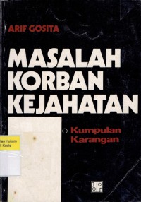 Image of Masalah Korban Kejahatan