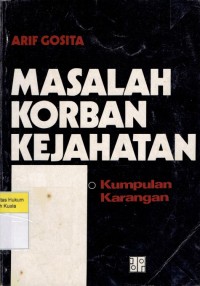 Masalah Korban Kejahatan