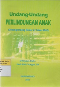 Image of Undang-Undang Perlindungan Anak