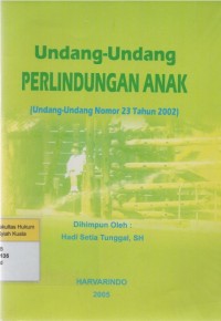 Undang-Undang Perlindungan Anak