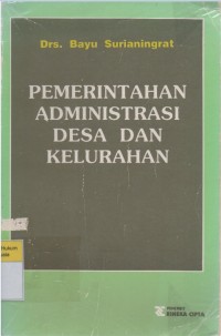 Pemerintah Administrasi Desa dan Kelurahan