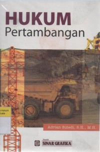 Image of Hukum Pertambangan