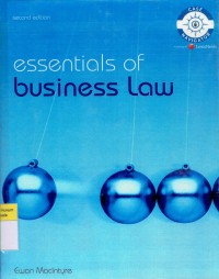Image of Essentials Of Business Law
