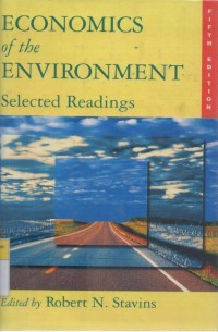 Economics of The Environment: Selected Reading