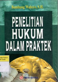 Image of Penelitian Hukum Dalam Praktek