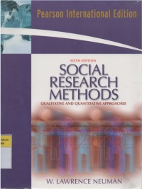 Social Research Methodes: Qualitative and Quantitative Approaches