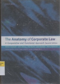 Image of The Anatomy of Corporate Law: A Comparative and Functional Approach