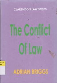 Image of The Conflict of Law