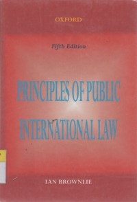 Principle of Public International Law