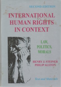 Image of International Human Rights In Context: Law, Politics, Morals