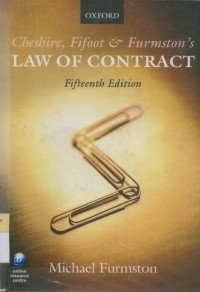Image of Cheshire, Fifoot and Furmston's Law of Contract