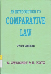 An Introduction to Comparative Law (Third Edition)