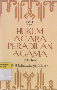 Image of Hukum Acara Peradilan Agama