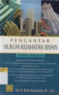 Pengantar Hukum Kejahatan Bisnis