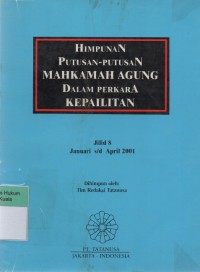 Himpunan Putusan-Putusan Mahkamah Agung Dalam Perkara Kepailitan