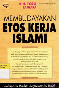 Membudayakan Etos Kerja Islami