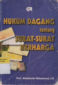 Image of Hukum Dagang tentang Surat-Surat Berharga