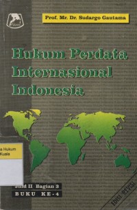 Hukum Perdata Internasional Indonesia