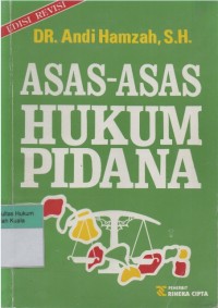 Asas-Asas Hukum Pidana