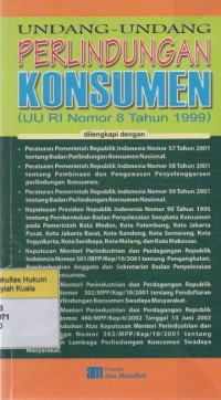 Undang-Undang Perlindungan Konsumen