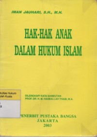 Hak-Hak Anak dalam Hukum Islam