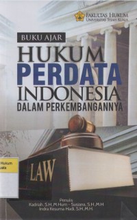 Hukum Perdata Indonesia Dalam Perkembangannya