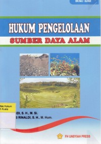 Buku Ajar Hukum Pengelolaan Sumber Daya Alam