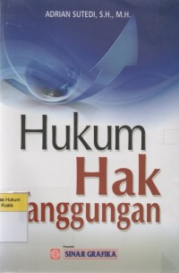 Image of Hukum Hak Tanggungan