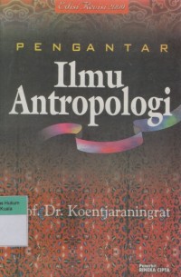 Pengantar Ilmu Antropologi