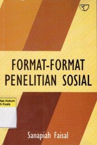 Image of Format-Format Penelitian Sosial