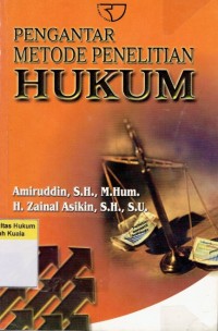 Image of Pengantar Metode Penelitian Hukum
