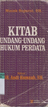 Image of Kitab Undang-Undang Hukum Perdata