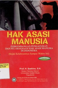 Image of Hak Asasi Manusia: Perkembangan Pengaturan Dan Pelaksanaan Hak Asasi Manusia Di Indonesia (Sejak Kelahirannya Sampai Waktu Ini)