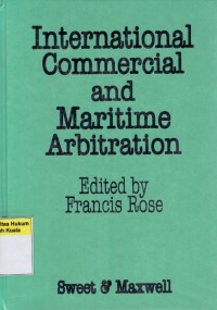 Image of International Commercial and Maritime Arbitration