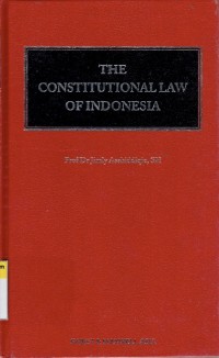 Image of The Constitutional Law of Indonesia