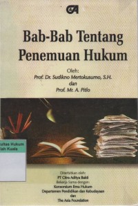 Image of Bab-Bab Tentang Penemuan Hukum