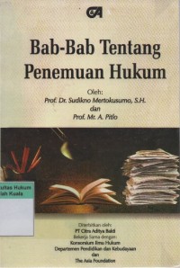 Bab-Bab Tentang Penemuan Hukum