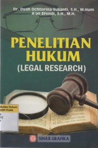Image of Penelitian Hukum (Legal Research)