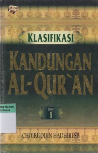 Klasifikasi Kandungan Al Qur'an