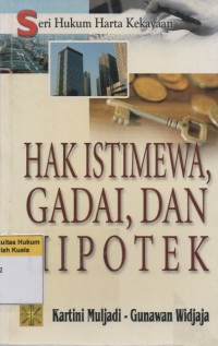 Hak Istimewa, Gadai, Dan Hipotek