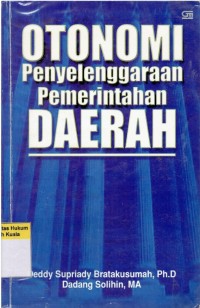 Image of Otonomi Penyelenggaraan Pemerintahan Daerah