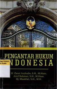 Pengantar Hukum Indonesia